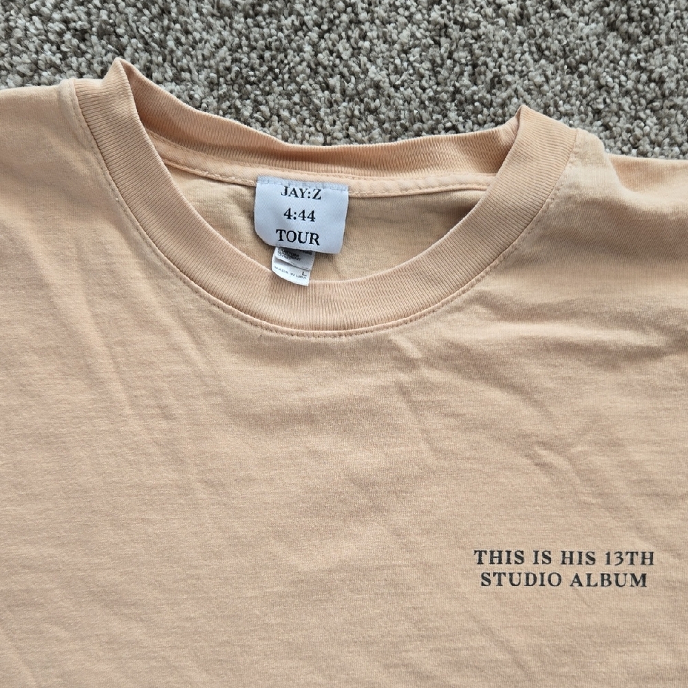 4:44 Tour Beige T-Shirt